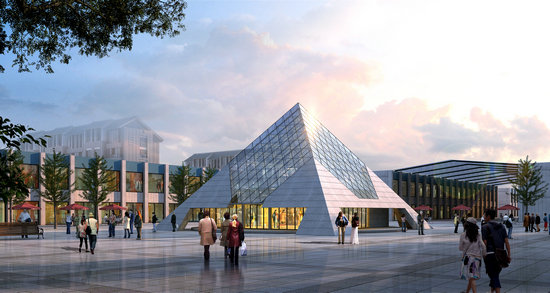 定西金字塔网架